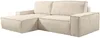 Vente-unique - AMELIA Sofa Stoff Beige - B 167 cm x H 85 cm x L 267 cm Bild 3