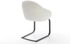 Freischwinger Gaio-Flex Bouclé Soft Beige Freischwinger flach Schwarz Bild 5