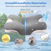 MULISOFT Nackenstützkissen Seitenschläferkissen,Orthopädisches Kissen, Füllung: Memory Foam, Rückenschläfer, Seitenschläfer, Bauchschläfer, kopfkissen nackenschmerzen, Nackenstutzkissen-Set,atmungsaktives Eis-Seidenmaterial,Kissen, Waschbar, Antischnar... Bild 3