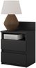 Nachttisch Monty Schwarz 32.3 x 59.1 cm Vicco Bild 5