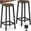 tectake Barhocker 2er Set Barhocker, Industrial Style Bild 4