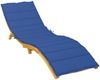 vidaXL Sonnenliegen-Auflage Königsblau 200x50x3 cm Oxford-Gewebe 314198 Bild 3