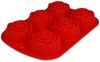 wisefood Backform Silikonform Rosen - rot 24,5 x 16 x 3,5 cm - 1 Form -, (1-tlg) Bild 2