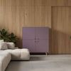 Masseno Kommode GALIO 140 cm Sideboard mit 4 Türen Violet Bild 2