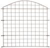 Estexo 11-tlg. Set Gitterzaun, Metall Rost, 71x79 cm Bild 2