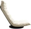 vidaXL Bodenstuhl Drehbar Creme Samt 336573 Bild 4