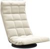 vidaXL Bodenstuhl Drehbar Creme Samt 336573 Bild 2