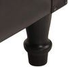 vidaXL Sessel Schwarz Echtleder und Massivholz Mango [320606] Bild 5
