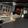Rheinland Möbel Statio Schreibtisch 180x80 cm höhenverstellbar ±10 mm in Buche – geräumiger Bürotisch für Homeoffice & Büro, gerader Fuß, Kabelwanne, einfache Montage, FSC® zertifiziert Bild 5