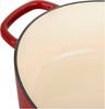 Ballarini 'Bellamonte' Cocotte, Gusseisentopf mit Deckel, Rot Rund 5.5 Bild 2