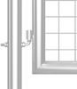 vidaXL Maschen-Gartentor Silber 300x125 cm Verzinkter Stahl 154531 Bild 5