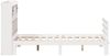 vidaXL Massivholzbett mit Regal ohne Matratze Weiß 135x190 cm Kiefer 3322787 Bild 5