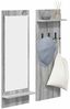 vidaXL Wandmontierter nachttisch Graues Sonoma 70 x 10 x 90 cm 874528 Bild 3