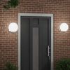 vidaXL Außenwandleuchte 2 pcs Silber 29 x 25 x 33 cm 4005942 Bild 3