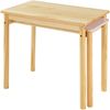Kindertisch Skellefteå 60x38x52 cm Natur/Rosa [en. casa] Bild 3