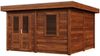 Lugarde Select Modern Gartenhaus Solingen 388x388cm - Braunes Öl Bild 2