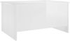 vidaXL Couchtisch Hochglanz-Weiß 80x55,5x41,5 cm Holzwerkstoff 809680 Bild 3