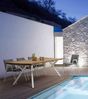 Gartenstuhl Roxa 2er Set aus Aluminium und Sunbrella Bezug, modern, grau, gepolstert, für draußen Bild 5