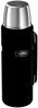 Thermos Isolierflasche Stainless King charcoal black pol 1,20l Bild 3