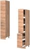 Apothekerschrank Fame-Line Goldkraft Eiche 30 cm Vicco Bild 5