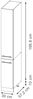 Apothekerschrank Fame-Line Goldkraft Eiche 30 cm Vicco Bild 3