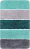 Homie Living Badematte Rio Marina, Höhe 30 mm, rutschhemmend beschichtet, fußbodenheizungsgeeignet, schnell trocknend, Polyester, rechteckig, flauschiger Badteppich, modern gestreift, waschbar, Badezimmerteppich Bild 4