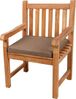 Gutekissen® Sitzkissen für Bank, Gartenschaukeln, Sitz, glatt. FK5 (40x40x5, Hellbraun) Bild 2