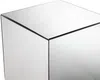 Vente-unique - CUBIX Beistelltisch Glas Silberfarben - B 35 cm x H 35 cm x L 35 cm Bild 4