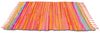 Flickenteppich handgewebter Teppich aus Baumwolle, stylischer und strapazierfähiger Fleckerlteppich in vielen verschiedenen modischen Ausführungen erhältlich (120 x 180cm / orange - coral) Bild 5