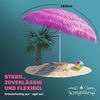 Kingsleeve 'Hawaii' Sonnenschirm, neigbar, UV Schutz 30+, Metall / Polyester rosa, Ø 160 Bild 5