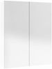 vidaXL Bad-Spiegelschrank 60x15x75 cm MDF Glänzendes Weiß 331525 Bild 4