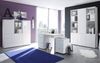 Regal >Suzette< in Weiß aus MDF - 50x145x35cm (BxHxT) Bild 2