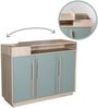 roba Wickelkommode Selva - Babykommode mit 3 Türen, offenen Fächern & Soft-Close - Abnehmbarer Wickelaufsatz & ergonomische Wickelhöhe 93 cm - Möbelstück für Babyzimmer - Reed Green / Virginia Chestnut Bild 3