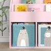 Kinderregal Luigi Rosa 72 x 79 cm ohne Faltboxen Vicco Bild 5