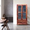 Vitrine Gani 100x200x45 aus indischem Sheesham-Massivholz Bild 2