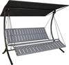 Angerer Freizeitmöbel Hollywoodschaukel Luxus Smart coffee, 3-Sitzer, Bettfunktion, BxTxH: 210x145x160 cm Bild 4