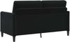 vidaXL Sofa mit Stauraum Schwarz 152 x 78 x 87 cm Polyester 42036939 Bild 5