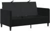 vidaXL Sofa mit Stauraum Schwarz 152 x 78 x 87 cm Polyester 42036939 Bild 4