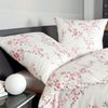 Bettwäsche Janine Mako Satin Palermo 31027-1 Blüten rosa 135x200 Bild 3