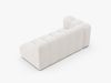 Micadoni Modulares Sofa Lupine 3-Sitzer Links Boucle Baloo Weiß Bild 3
