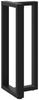 vidaXL Bartischbeine T-Form 2 Stk. Schwarz 50x35x(100-101) cm Stahl 4013088 Bild 4