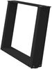 vidaXL Couchtischbeine U-Form 2 Stk. Schwarz 60x(42-43) cm Stahl 4012768 Bild 4