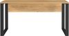 Germania Schreibtisch 5008-593 GW-Adrano, in Navarra-Eiche-Nb./Schwarz, mit Metallkufen, 150 x 74 x 60 cm (BxHxT) Bild 2