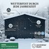 Albatros Gerätehaus 5XL | Anthrazit RAL 7016 | 339,6x375,3x199,6cm | abschließbar inkl. Schloss & Haken, Gartenhaus aus verzinktem wetterfestem Metall Bild 4