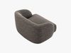 Micadoni Sessel Miley 1-Sitzer Chenille Haga Grau Bild 3