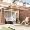 vidaXL Ausziehbare Markise Mehrfarbig 350 x 250 cm 3330313 Bild 3