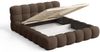 Chilly Möbel Polsterbett Stone Cord Stoff 180x200 cm mit Stauraum Poso 006 Bild 5