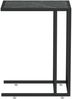 Computer-Beistelltisch Schwarz Marmor 50 x 35 x 65 cm Hartglas [331651] Bild 4