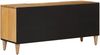 vidaXL TV-Schränk mit Tür Natur 105 x 33,5 x 46 cm Massivholz Mango 4018274 Bild 5