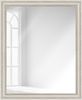 WANDStyle Wandspiegel H390 aus Massivholz in Cremefarben 36 x 96 cm im Stil Landhaus Bild 2